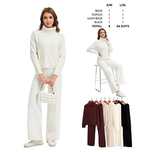 Komplet sweterkowy damski S-XL