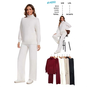 Komplet sweterkowy damski S-XL