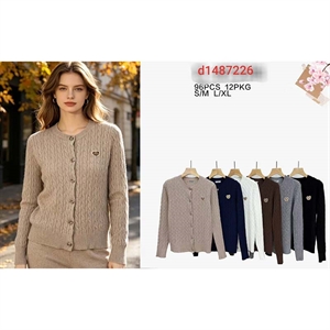 Sweter damski zapinany na guziki M/L L/XL