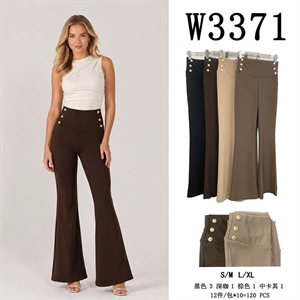 Legginsy dzwony damskie  S/M-L/XL