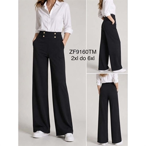 Spodnie szerokie nogawki damskie  2XL-6XL