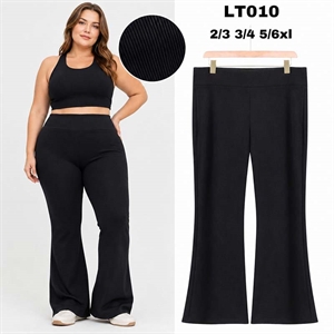 Legginsy dzwony damskie  2/3XL-5/6XL