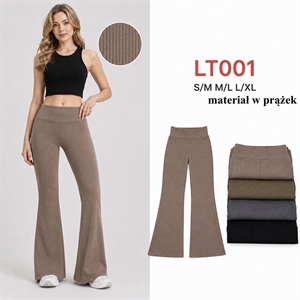 Legginsy dzwony damskie  S/M-L/XL