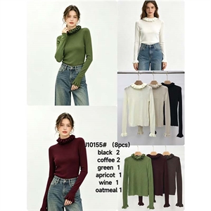 Sweter damski z golfem