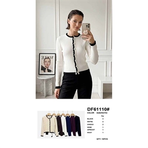 Sweter damski zapinany na guziki