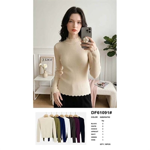 Sweter damski z golfem