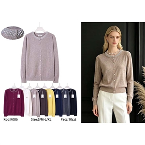 Sweter damski zapinany na guziki  S/M-L/XL