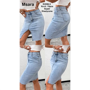 Spódnica jeansowa damska Msara  XS-XL