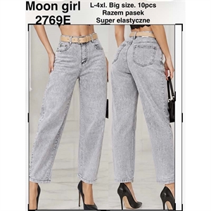 Jeansy damskie Big Size  L-4XL