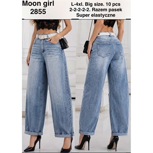 Jeansy damskie Big Size  L-4XL