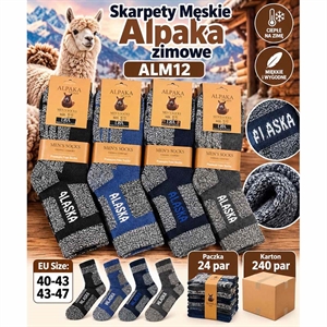 Skarpetki Alpaka męskie 40-47