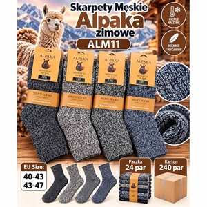 Skarpetki Alpaka męskie 40-47