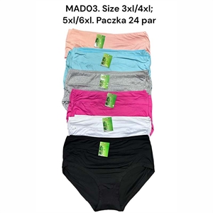 Majtki damskie 3XL-6XL