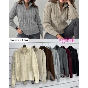 Sweter damski zapinany na guziki