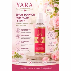 Dezodorant do pach i stóp