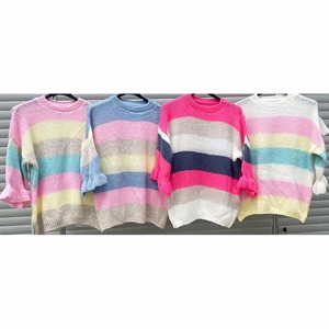 Sweter damski okrągły