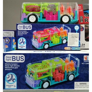 zabawka - autobus świetlny
