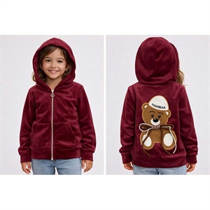 Bluza dziewczęca z kapturem (6-16) - Produkt Włoski