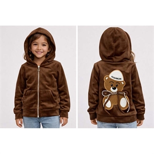 Bluza dziewczęca z kapturem (6-16) - Produkt Włoski