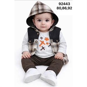 Komplet niemowlęcy produkt Turecki  80-92