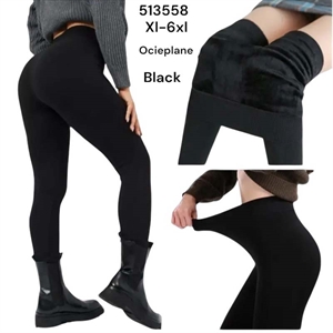 Legginsy ocieplane damskie (XL-6XL)