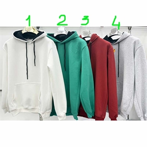 Bluza kangurka ocieplana produkt Turecki  S-2XL