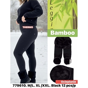 Legginsy damskie ocieplane M-2XL