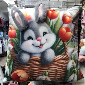 Poszewka wielkanocna 3D 40x40cm