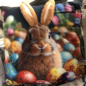 Poszewka wielkanocna 3D 40x40cm