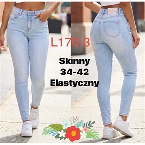 Jeansy damskie  34-42