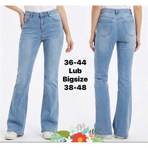 Jeansy dzwony damskie  36-44