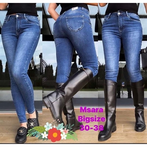 Jeansy damskie Big Size  30-38