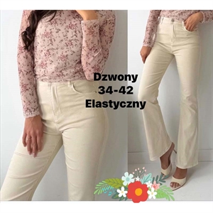 Spodnie dzwony damskie  34-42