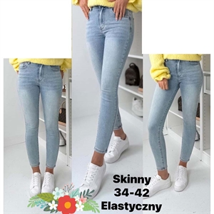 Jeansy damskie skinny  34-42