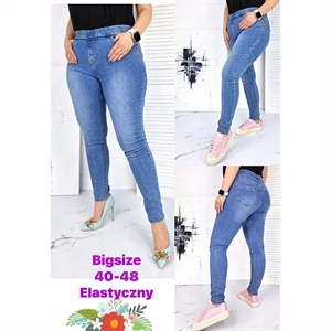 Jeansy damskie Big Size  40-48