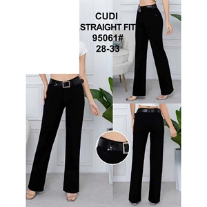 Spodnie z prostą nogawką fit  28-33