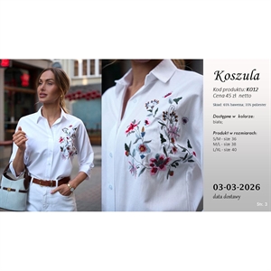 Koszula damska - Produkt Turecki S/M M/L L/XL