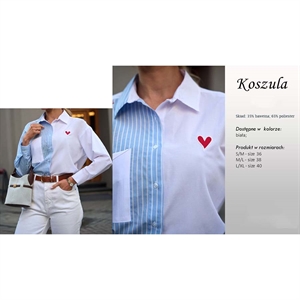 Koszula damska - Produkt Turecki S/M M/L L/XL