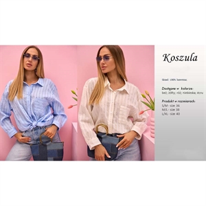 Koszula damska - Produkt Turecki S/M M/L L/XL