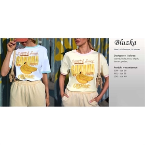 Koszulka damska produkt Turecki S/M M/L L/XL