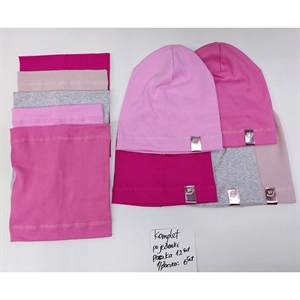 Komplet Czapka + Komin