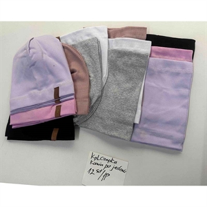 Komplet Czapka + Komin