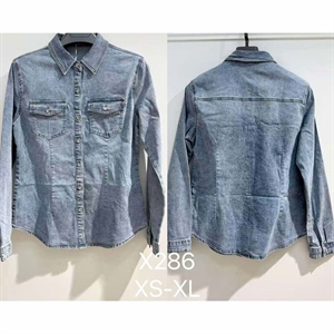 Koszula jeansowa damska XS-XL