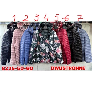 Kurtka dwustronna damska Big Size  50-60