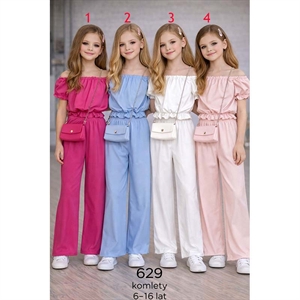 Komplet dziewczęcy  6-16 lat