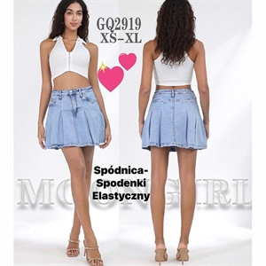 Spódnica/spodenki jeansowe damskie XS-XL