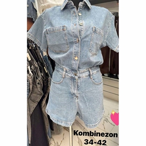 Kombinezon jeansowy damski 34-42