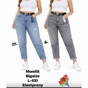 Jeansy damskie L-4XL