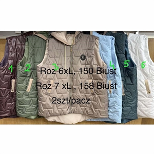 Kamizelka damska biust (150cm) produkt Polski Big Size  6XL
