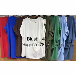 Bluzka damska biust (140cm),długość (78cm) produkt Polski
